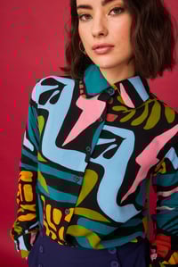 Image 1 of Camisa fantasía colores