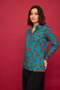 Image 1 of Camisa mariquitas verde