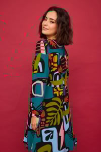Image 3 of Vestido corto fantasía colores