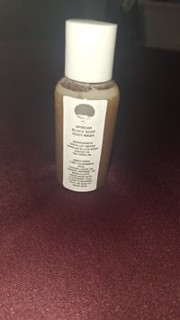 2oz African black soap body wash 