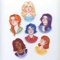 Image 1 of Stardew Valley Girls Stickers