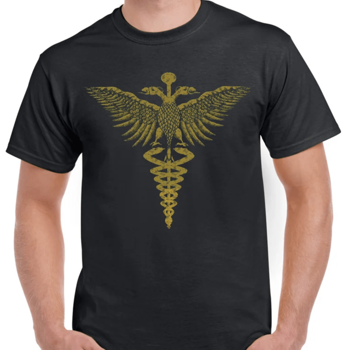 Image of TOS2020 T-shirt Black/Gold MENS & LADIES