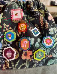 Image 3 of Mushrooms and Nature Patch Pins
