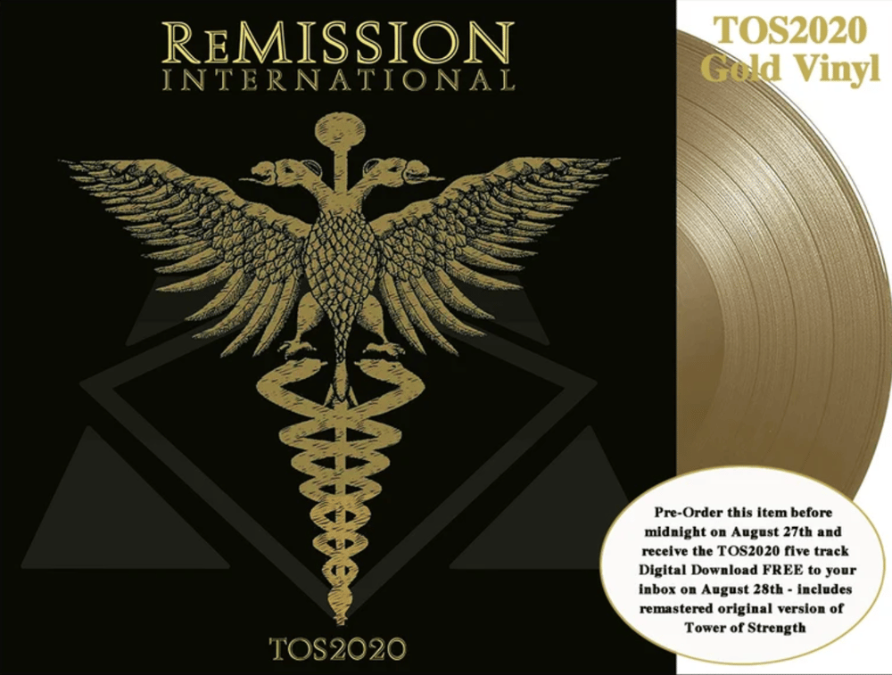 Image of Tower of Strength Gold Vinyl 12" Single