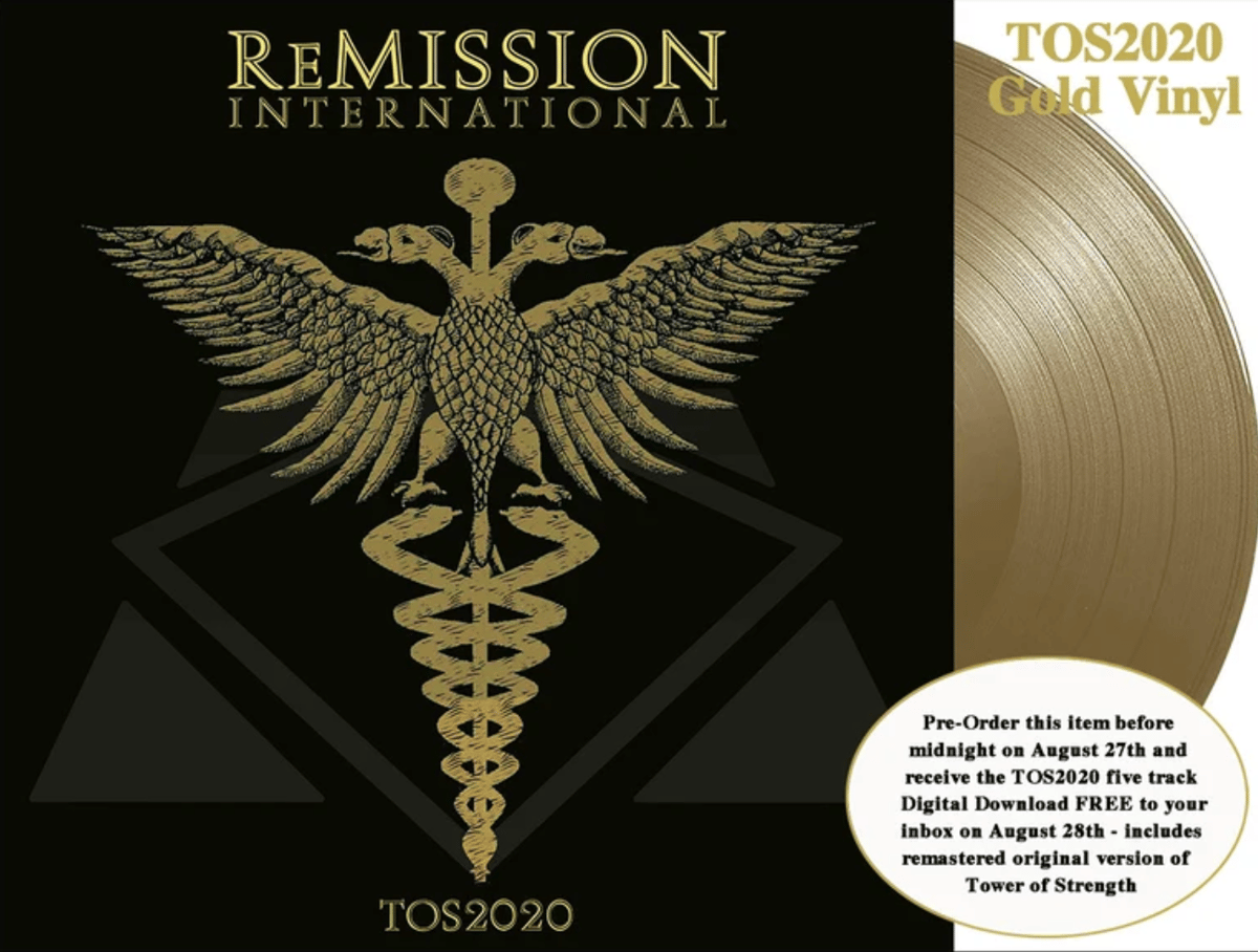 Image of Tower of Strength Gold Vinyl 12" Single