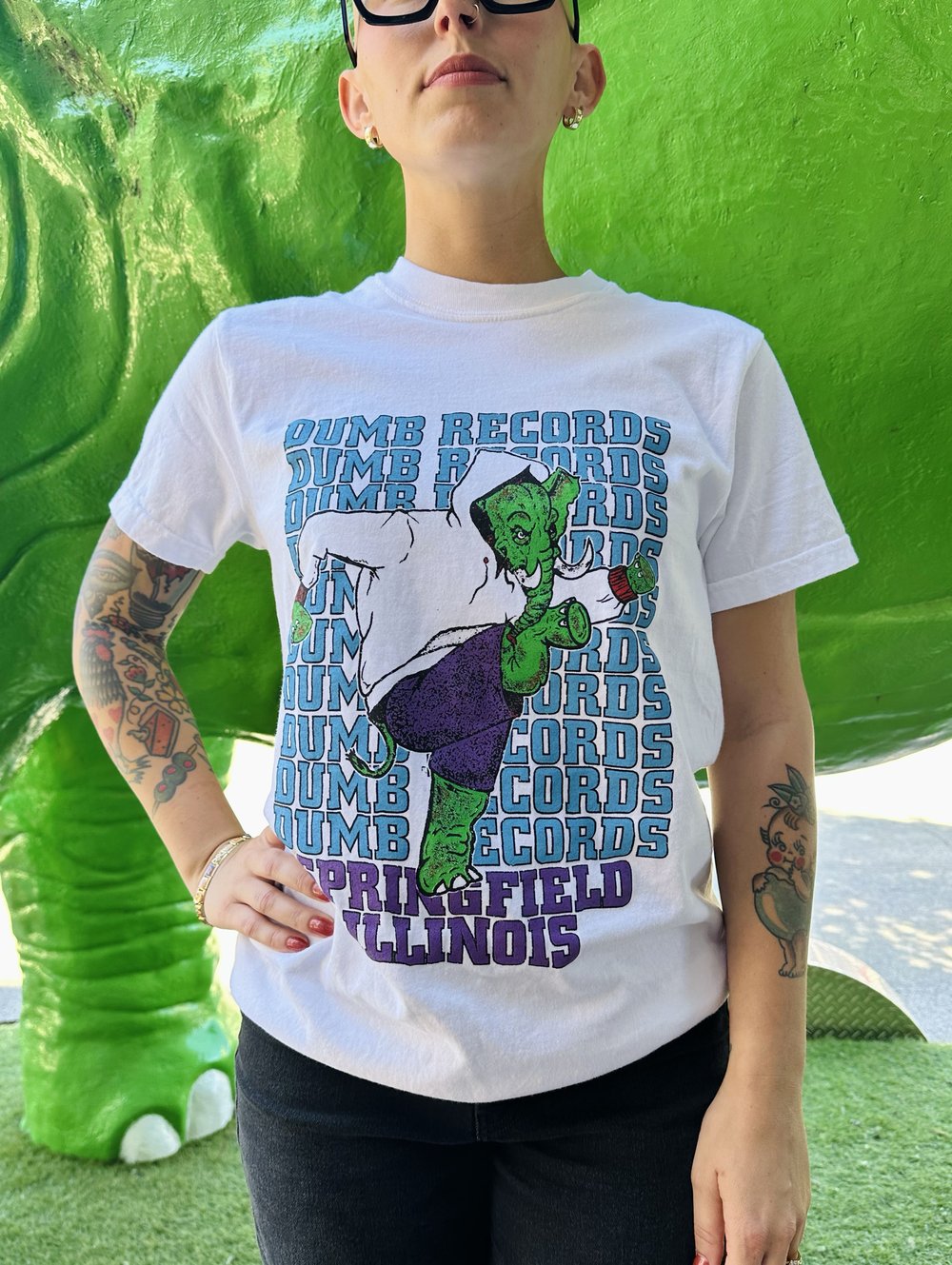 Dumb Records "Hardcore" Tee (Short Sleeve)