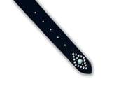 Image 4 of One-of-a-Kind Western Studded Belt – Green Diamond