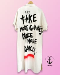 Image 1 of DESIGN ¥ TAKE MORE CHANCES  ¥ unisex ¥ upCyclinG viLLaGe punK¥IbiZa ¥coaT¥ festival