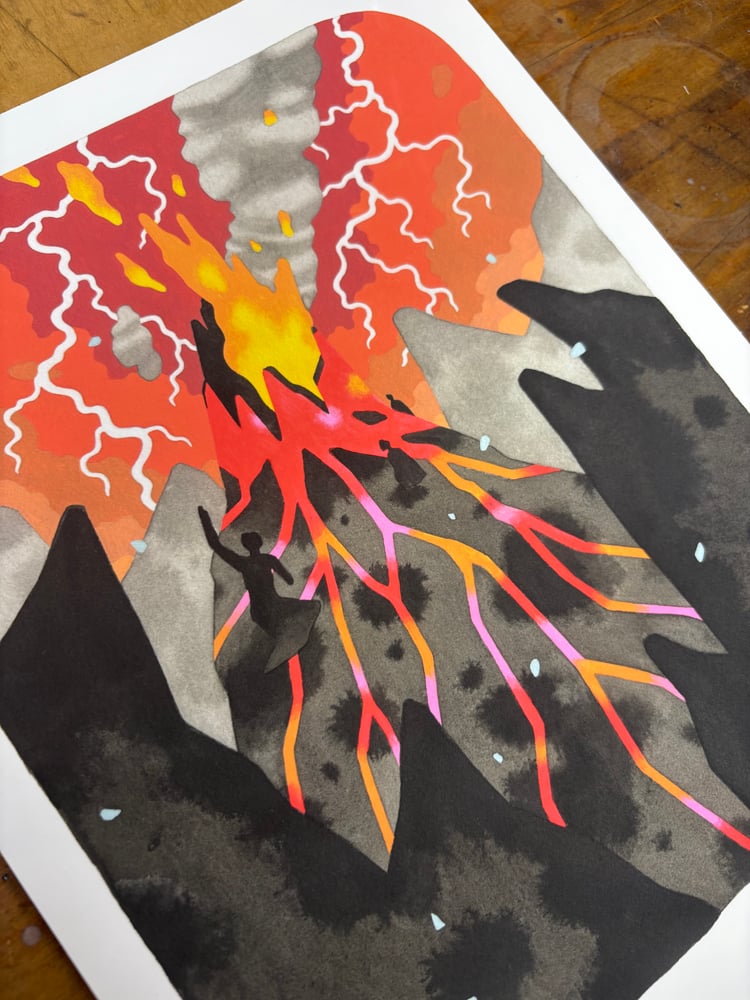 Image of MTG Prints: Valakut, The Molten Pinnacle