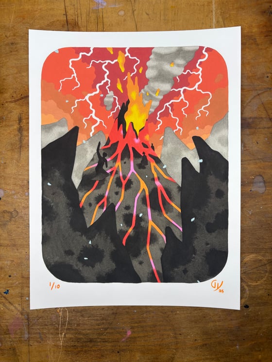 Image of MTG Prints: Valakut, The Molten Pinnacle