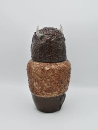 Image 5 of Raku Buffalo Jar
