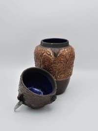 Image 7 of Raku Buffalo Jar