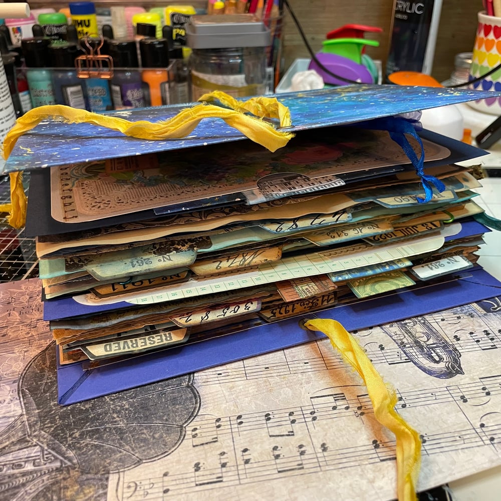 Image of Handmade Journal - Big Blue