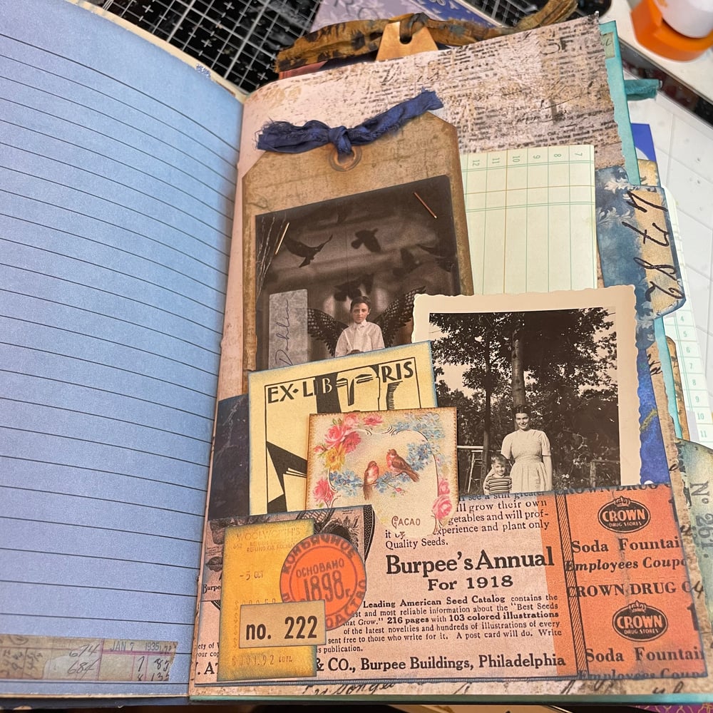 Image of Handmade Journal - Big Blue