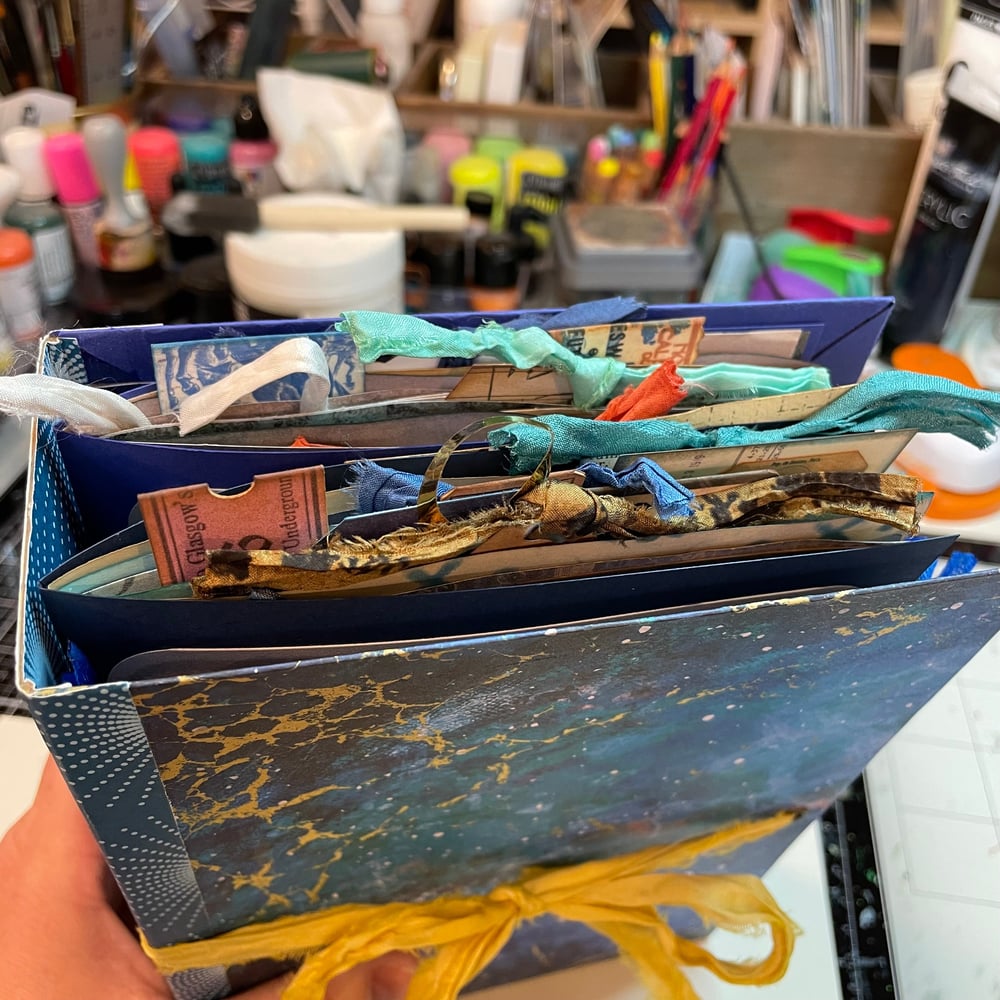 Image of Handmade Journal - Big Blue