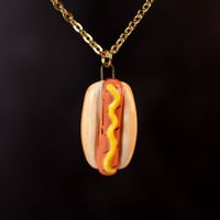 Hot Dog Necklace