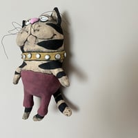 Image 5 of Cat in Silver studded Collar