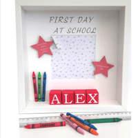 Image 5 of Personalised first day at school frame,1st day at school frame,new school gift