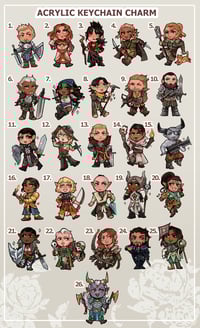 Image 2 of Dragon Age | Keychain Charms