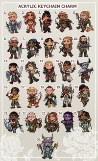 Image 3 of Dragon Age | Keychain Charms