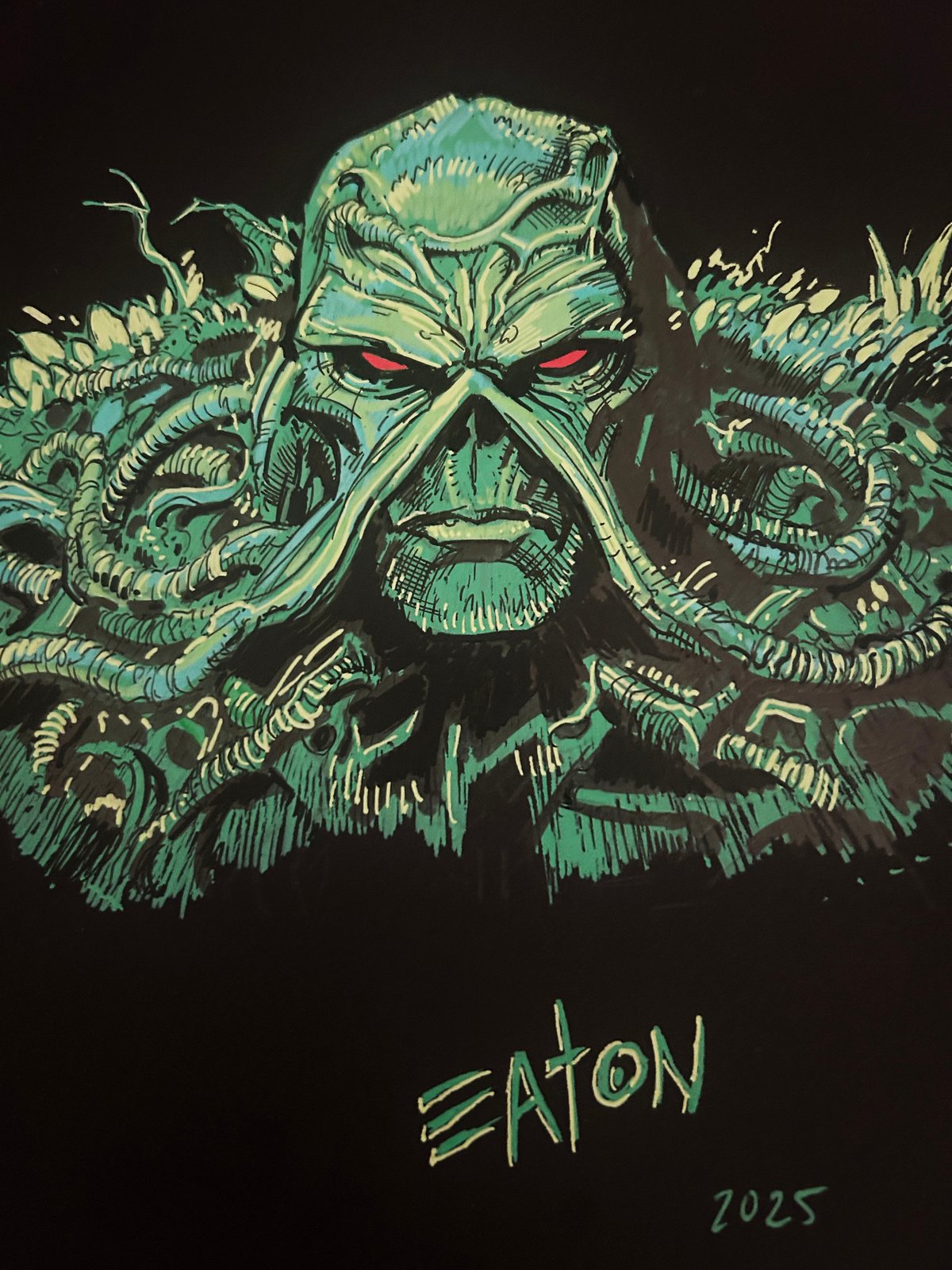 Image of SCOT EATON 'REMARQUE' ON SWAMP THING OMNIBUS COLLECTION