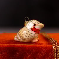 Cutthroat Finch Necklace