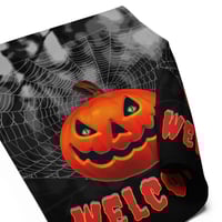 Image 6 of Garden flag - Welcome Classic Jack o Lantern