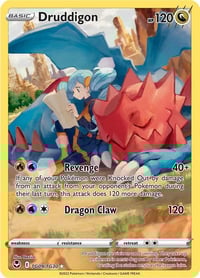 Druddigon - SWSH12: Silver Tempest Trainer Gallery - Near Mint