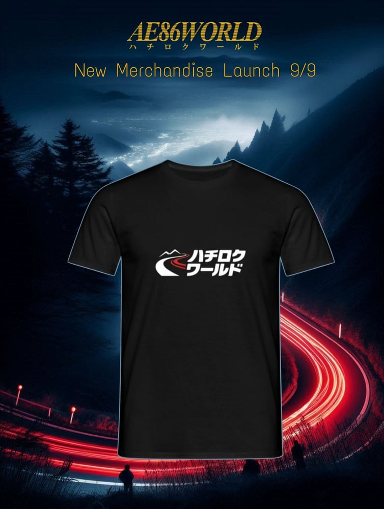 Image of AE86 WORLD New Touge T-shirt 