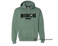 Image 6 of PREORDER - BISON NATION GILDAN CREWNECK + HOODIE ADULT