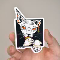 Image 1 of Fish Bone Vinyl Sticker