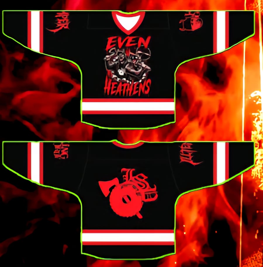 Image of EVEN HEATHENS  : 2025 LOGO HOCKEY JERSEY 