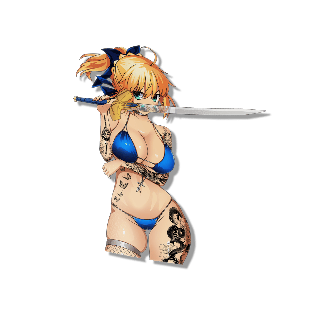 Image of Saber X Excalibur Sticker