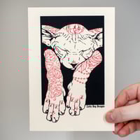 ZZZZ ZZZZ 5x7 Screen Print