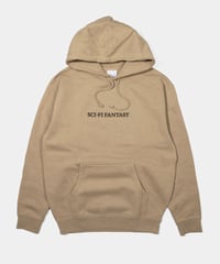 Image 1 of SCI-FI FANTASY_LOGO HOODIE :::STONE:::