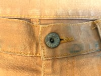 Image 4 of Kapital japan 2021ss flare duck cotton flare pants, size 34