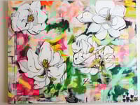 Colorful Magnolia Print