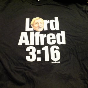 Image of Official Wrestle Me! T-shirt - LORD ALFRED 3:16