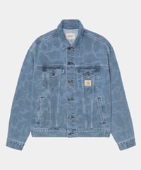 Image 1 of CARHARTT WIP_DUCK HELSTON JACKET (BLEACHED) :::BLUE DUCK CAMO:::