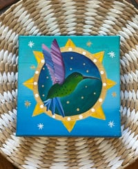 Image 2 of Hummingbird Painting