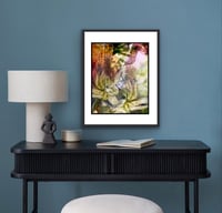 Image 1 of Amongst white Waratah limited edition print
