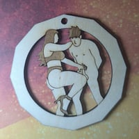 Ballbusting Pornament