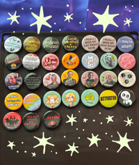 Image 2 of THE BUTTON COLLECTION (all available button designs in one listing!)