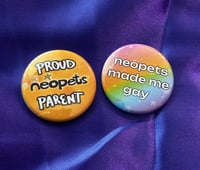 neopets 1.5" buttons