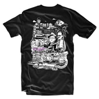 Image 3 of HIALEAH 100TH w/ logo left chest (Black)