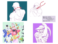 Image 5 of JJBA assorted zines: Splashdown , JoJotober 2020 collection