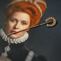 Image 4 of Victorian 18ct gold horseshoe pin
