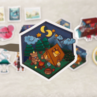 Image 5 of Isometric stickers - Multiple designs