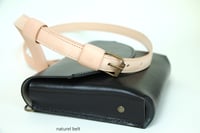 Image 1 of Julienne mini black with naturel belt