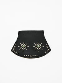 Leather Mudflap – 5" Fender #2